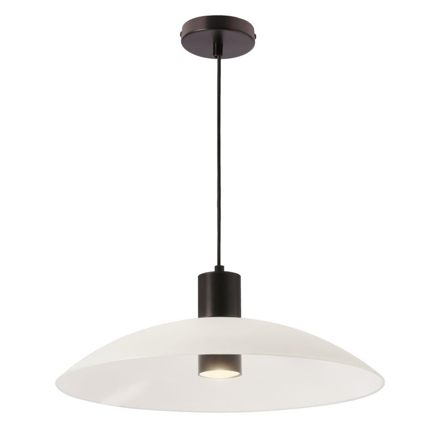 Lustra uz kabeļa TEDIN 1xGU10/15W/230V balta/melna