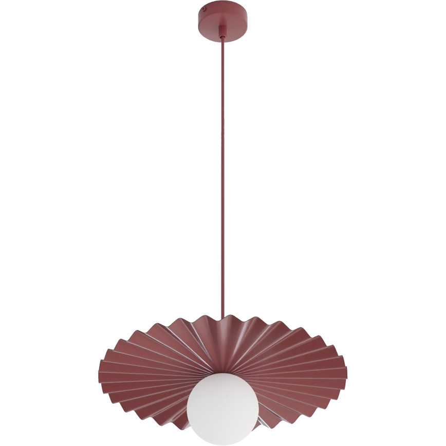 Lustra uz kabeļa UMBRA 1xG9/8W/230V sarkana