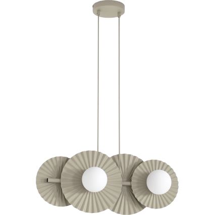 Lustra uz kabeļa UMBRA 4xG9/8W/230V bēša