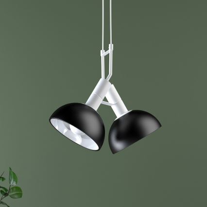 Lustra uz ķēdes BUFFI 2xE27/60W/230V