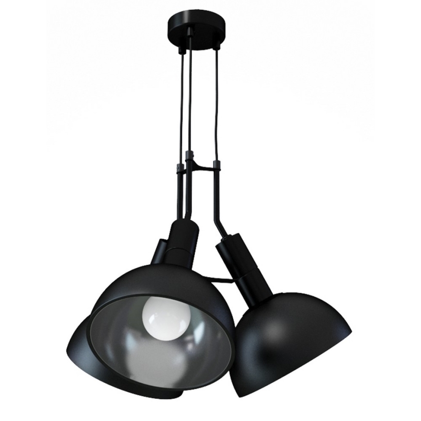 Lustra uz ķēdes BUFFI 3xE27/60W/230V