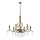 Lustra uz ķēdes CLASSIC 6xE14/40W/230V, bronzas krāsā