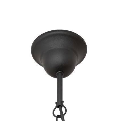 Lustra uz ķēdes MALBO 8xE14/10W/230V, melna