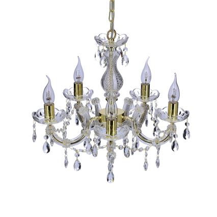 Lustra uz ķēdes MARIA TERESA 5xE14/40W/230V