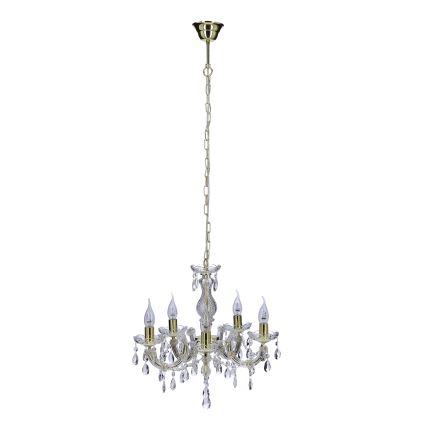 Lustra uz ķēdes MARIA TERESA 5xE14/40W/230V