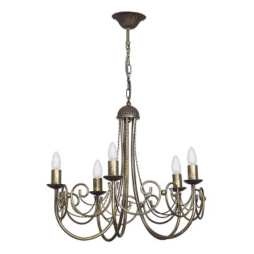 Lustra uz ķēdes PALACE 5xE14/60W/230V