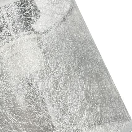 Lustra uz ķēdes ROSA 3xE27/60W/230V melna/pelēka