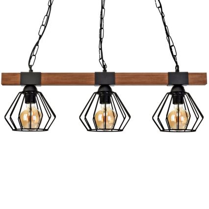 Lustra uz ķēdes ULF 3xE27/60W/230V