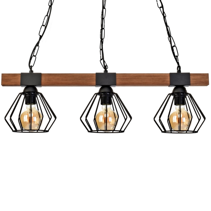 Lustra uz ķēdes ULF 3xE27/60W/230V