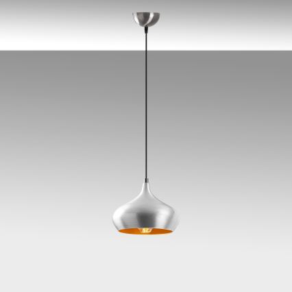 Lustra uz stieples DODO 1xE27/40W/230V matēts hroms