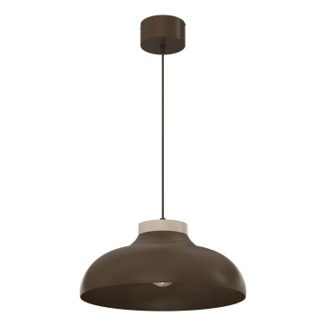 Lustra uz troses BASCA 1xE27/15W/230V brūna/bēša