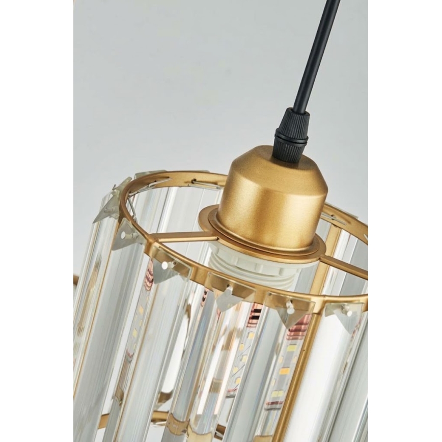 Lustra uz vada BELLA 3xE27/40W/230V zelta