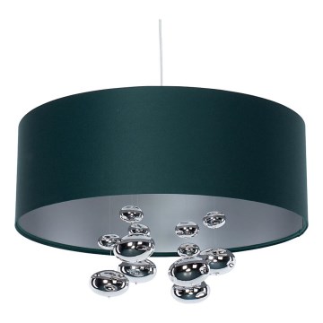 Lustra uz vada BUBBLE, 1x E27, 60 W, 230 V, Ø 40 cm, zaļa