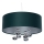 Lustra uz vada BUBBLE, 1x E27, 60 W, 230 V, Ø 40 cm, zaļa