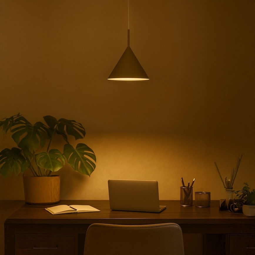 Lustra uz vada CAPITAL 1xGX53/15W/230V Ø 32 cm bēša