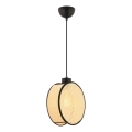 Lustra uz vada DRUM 1xE27/60W/230V bēša/melna