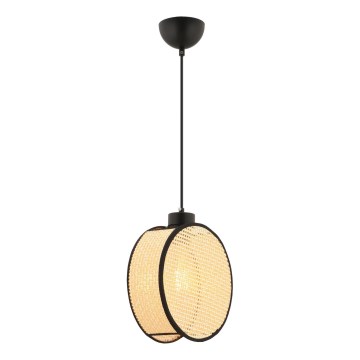 Lustra uz vada DRUM 1xE27/60W/230V bēša/melna