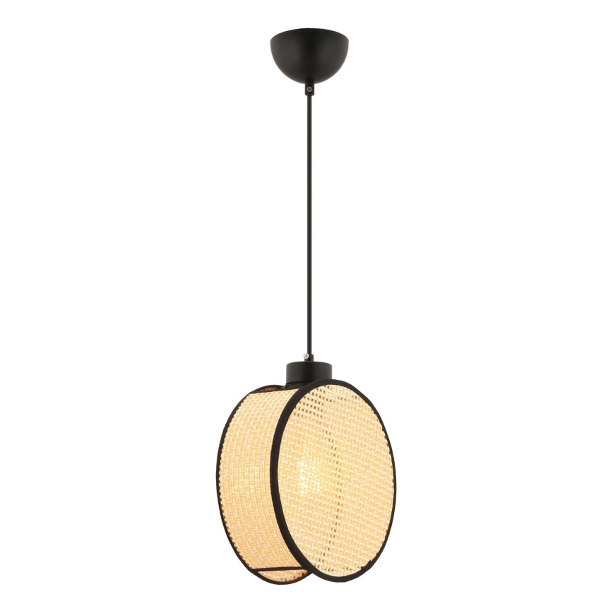 Lustra uz vada DRUM 1xE27/60W/230V bēša/melna