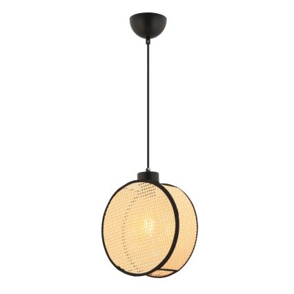 Lustra uz vada DRUM 1xE27/60W/230V bēša/melna