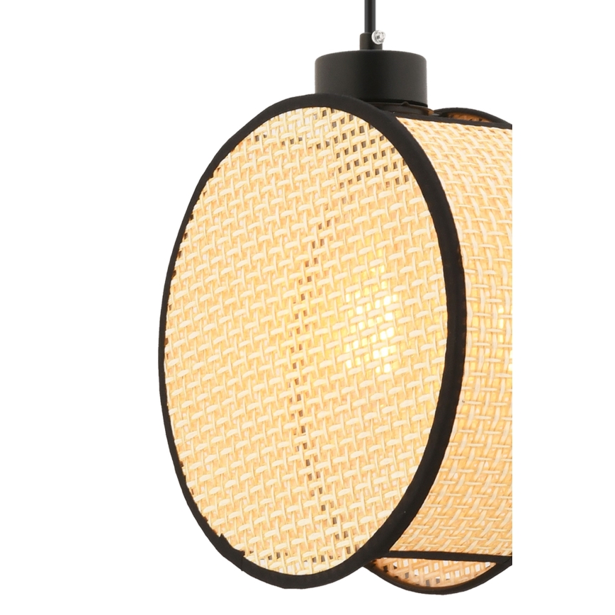 Lustra uz vada DRUM 1xE27/60W/230V bēša/melna