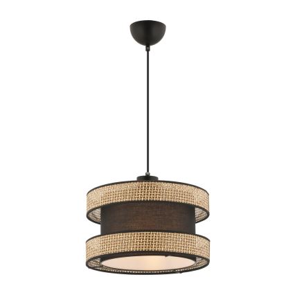 Lustra uz vada HALO 1xE27/60W/230V brūna/bēša