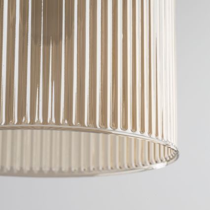 Lustra uz vada SOPHIA 1xE14/10W/230V melna/dūmakaini bēša