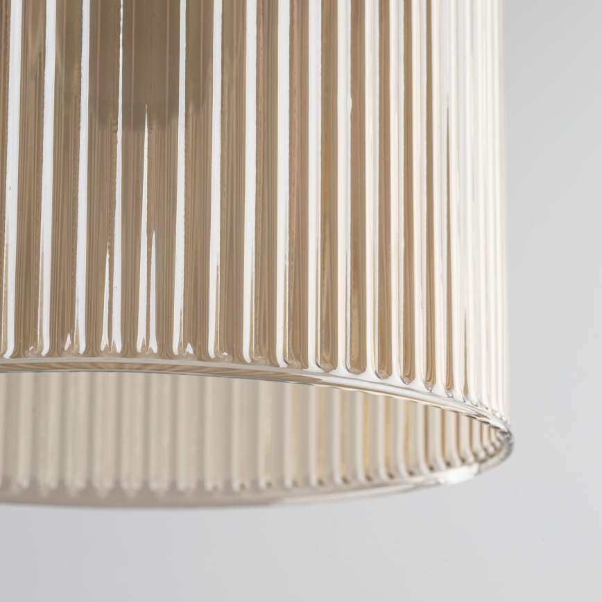 Lustra uz vada SOPHIA 1xE14/10W/230V melna/dūmakaini bēša