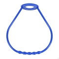 Lustras rokturis plastmasas zils