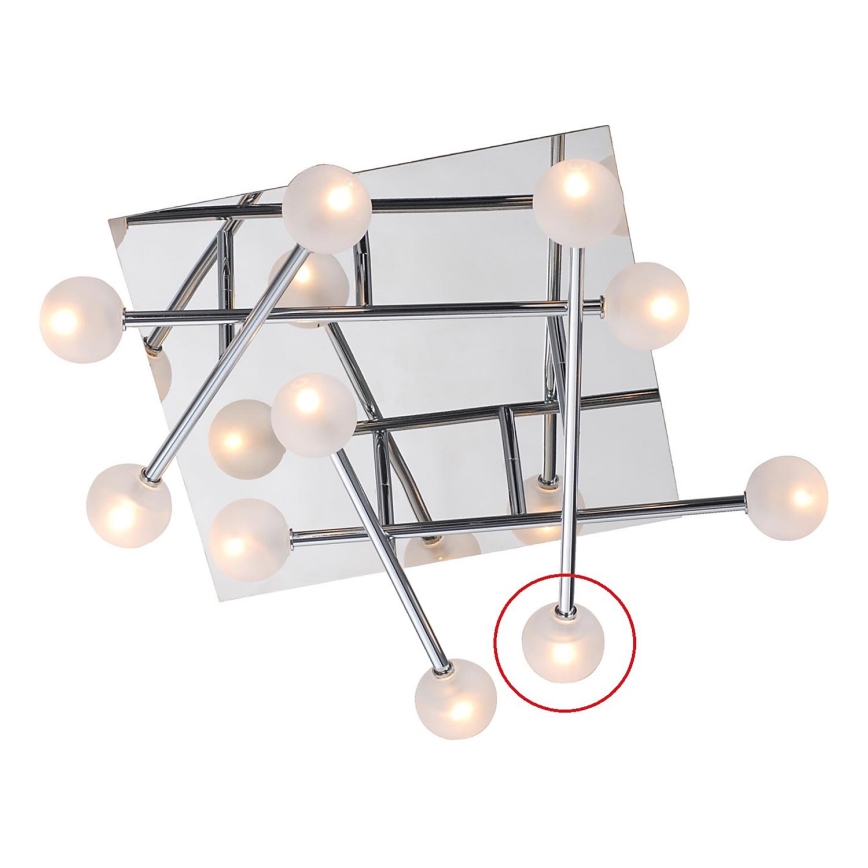 Luxera 17101 - Rezerves stikli lustrai OLIVIA G4