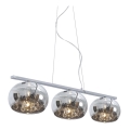 LUXERA 46039 - Piekarama lustra SPHERA 3xG9/75W/230V