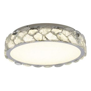 LUXERA 46153 - LED griestu lampa LARUNA LED/32W/230V 4000K Ø 40 cm matēts hroms