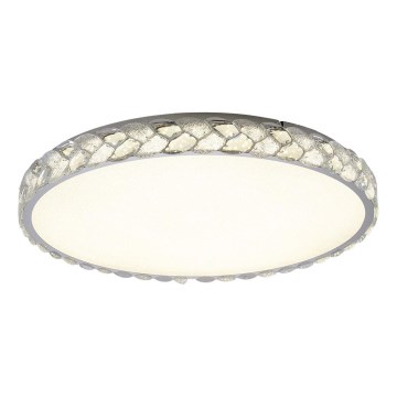 LUXERA 46155 - LED griestu lampa LARUNA LED/85W/230V 4000K Ø 80 cm matēts hroms