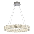 LUXERA 46156 - LED lustra uz troses LARUNA LED/38W/230V 4000K matēts hroms