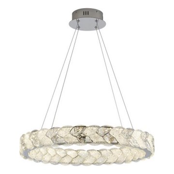 LUXERA 46156 - LED lustra uz troses LARUNA LED/38W/230V 4000K matēts hroms