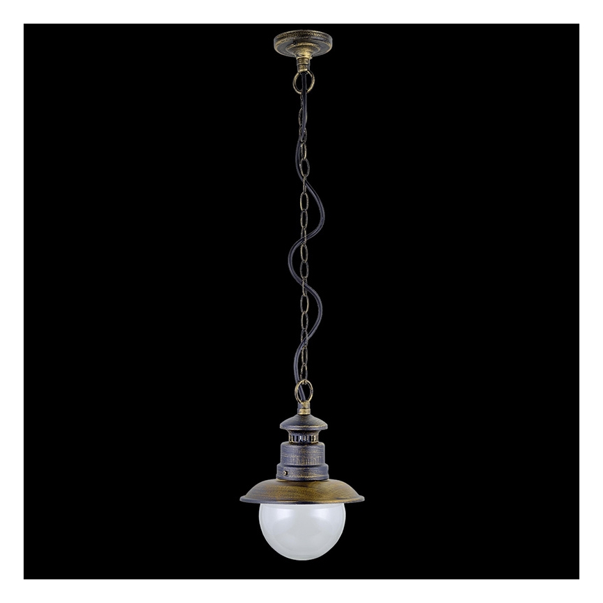 LUXERA 48401 - Āra lustra LIMASSOL 1xE27/60W/230V IP44
