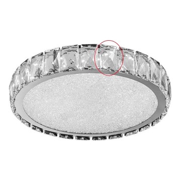 Luxera 62406 - Rezerves stikls griestu lampai GIRO 30 x 50 mm