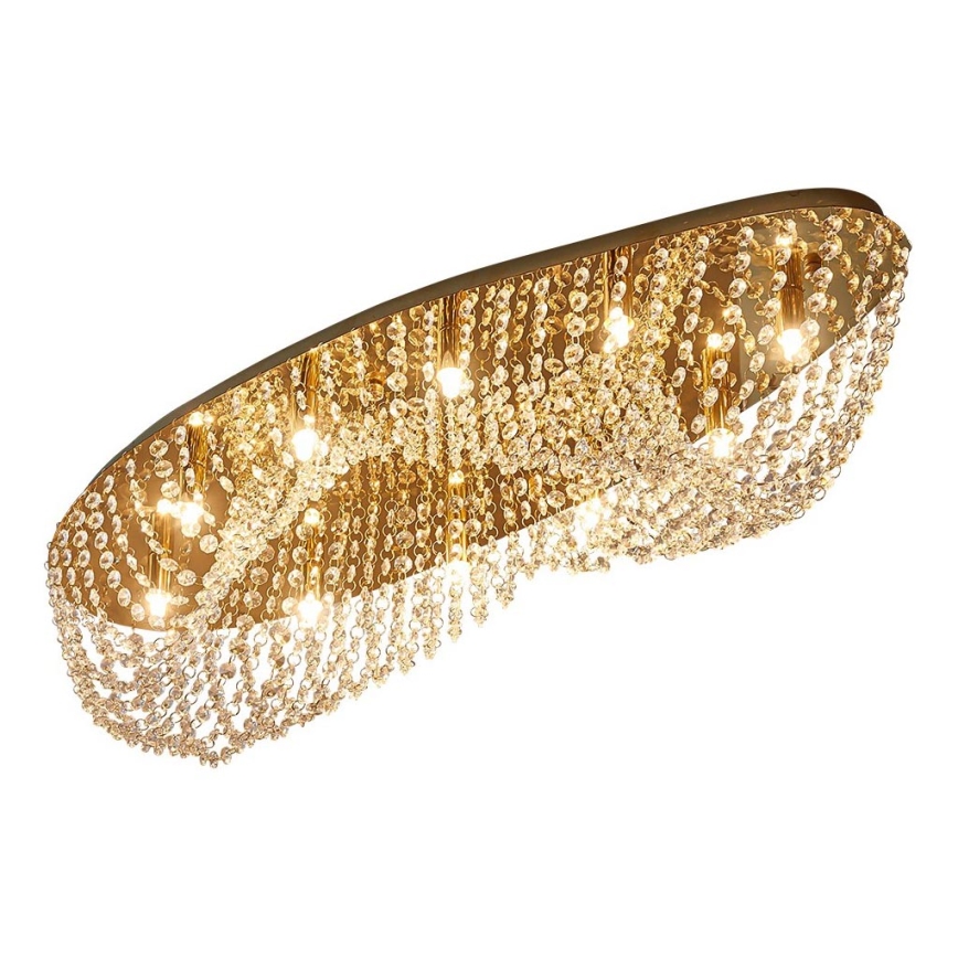 LUXERA 62441 - Griestu lampa ELIPTHON 10xG9/33W/230V