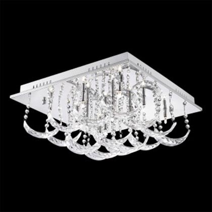Luxera 64314 - Griestu gaismeklis BACARAT 12xG4/20W/230V