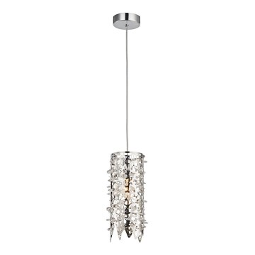 LUXERA 64365 - Kristāla lustra ar auklu VITRA 1xE14/40W/230V