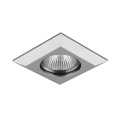 LUXERA 71022 - Padziļinājuma gaismeklis ELEGANT 1xGU10/50W/230V