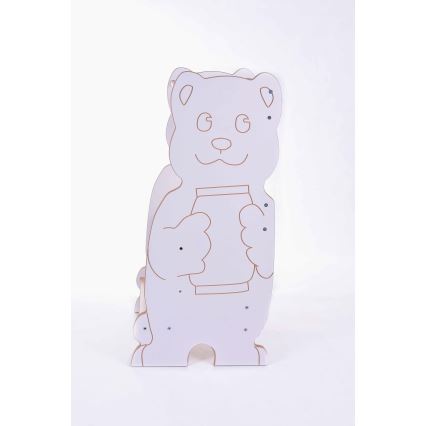 Mācību tornis BEAR balts/kļava