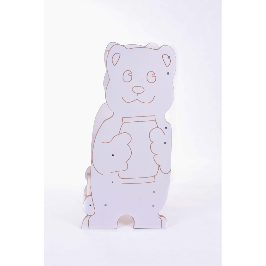 Mācību tornis BEAR balts/kļava