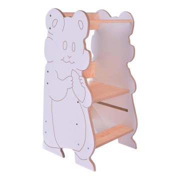 Mācību tornis HAMSTER balts/kļava
