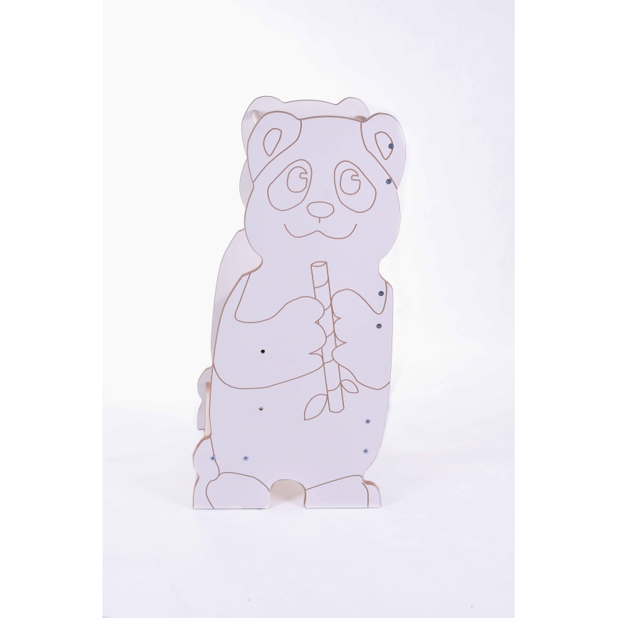 Mācību tornis PANDA balts/kļava