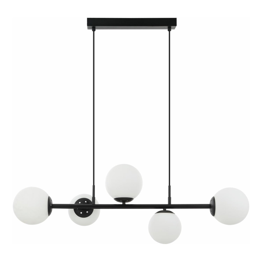 MADDIE luster piekārta 5xE14/5W/230V melns