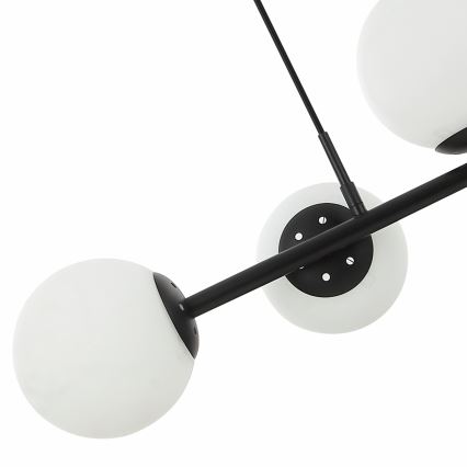 MADDIE luster piekārta 5xE14/5W/230V melns