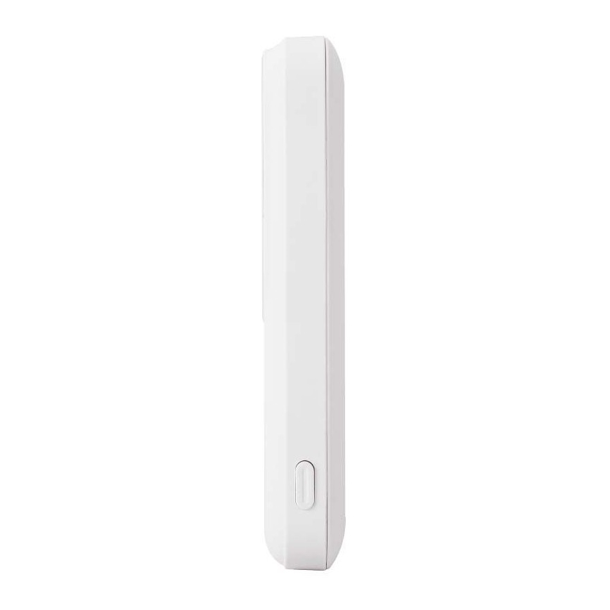 Magnētiskais Ārējais akumulators ar bezvadu lādētāju Power Delivery 10 000mAh/20W/3,7V balta