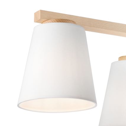 Maiņas abažūrs ELLIE E27 d. 15 cm balta