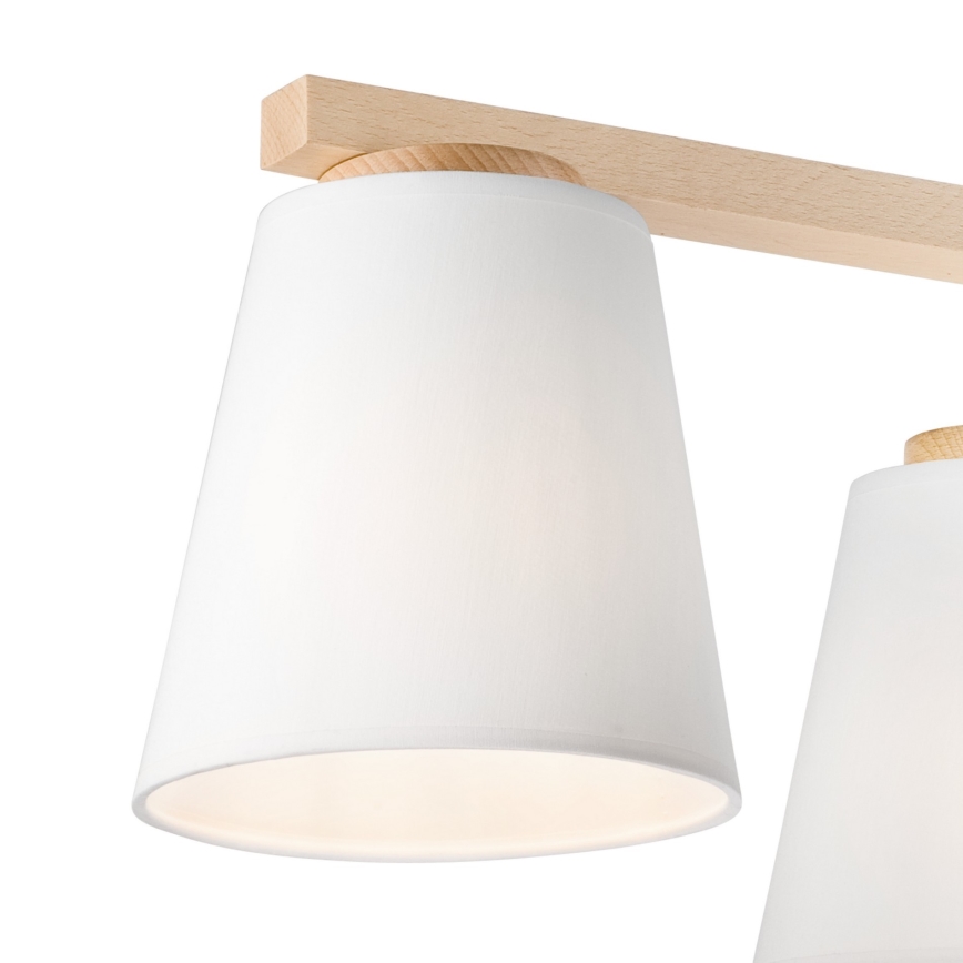 Maiņas abažūrs ELLIE E27 d. 15 cm balta