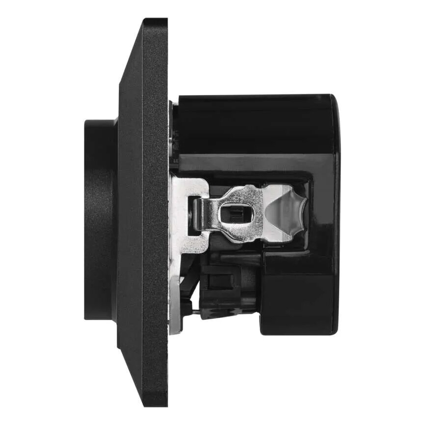 Mājas kontaktligzda ar USB 250V/16A antracīta